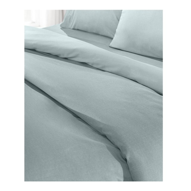 Σεντόνι Διπλό 200 x 265 cm 100% Βαμβάκι Περκάλι Color Plus Mint Guy Laroche 1110092123083