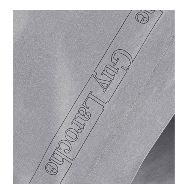 Σεντόνι Υπέρδιπλο 240 x 270 cm 100% Βαμβάκι Περκάλι Color Plus Silver Guy Laroche 1110092123102