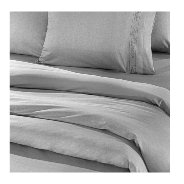 Σεντόνι King Size 270 x 280 cm 100% Βαμβάκι Περκάλι Color Plus Silver Guy Laroche 1110092123118
