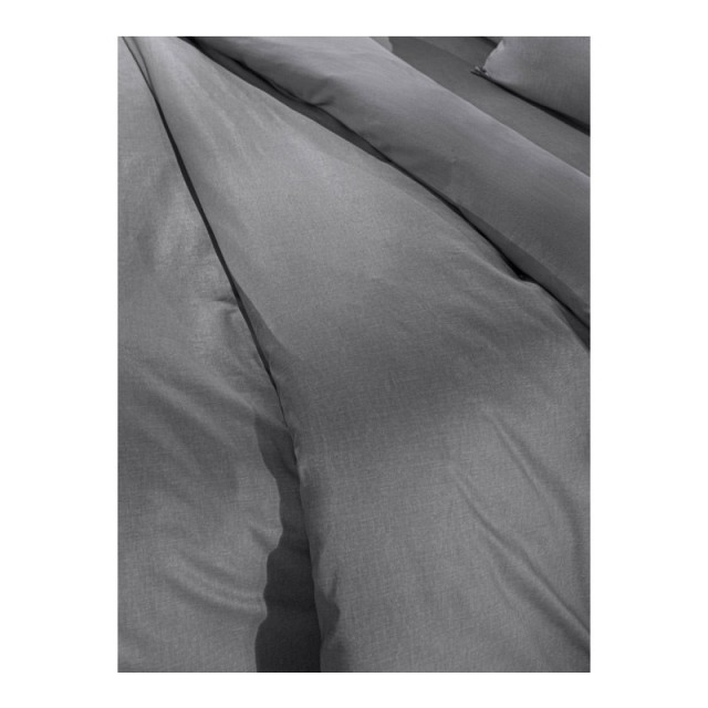 Σεντόνι Μονό 170 x 270 cm 100% Βαμβάκι Περκάλι Color Plus Anthracite Guy Laroche 1110092123068