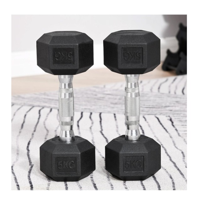 Σετ Αλτήρες 5 Kg 2 τμχ HOMCOM A91-016V01