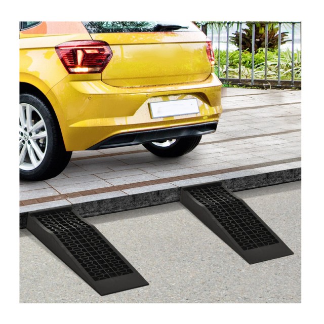 Σετ Αντιολισθητικές Ράμπες Πεζοδρομίου 3T 70 x 20 x 8 cm 2 τμχ HOMCOM C20-033