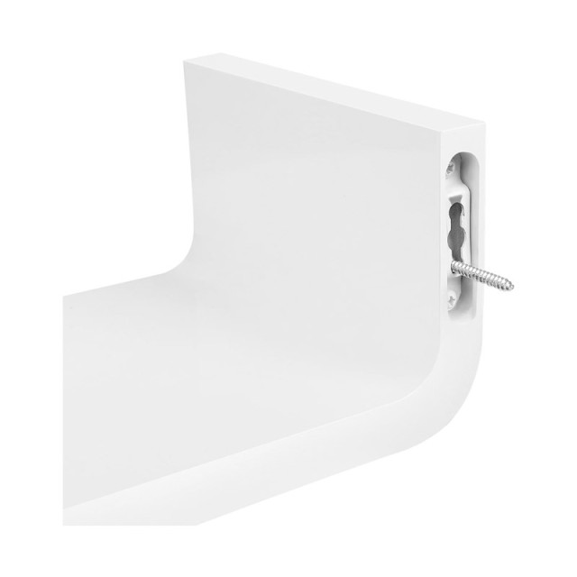 Σετ Επιτοίχια Ξύλινα Ράφια 60 x 15 x 10 cm 3 τμχ Songmics LWS06WT