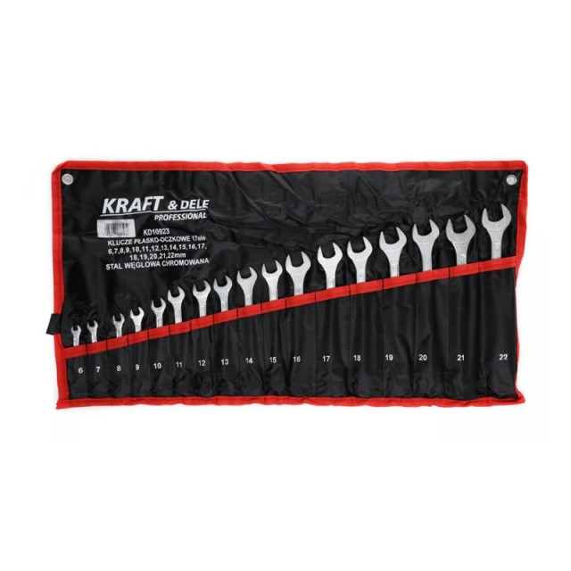 Kraft&Dele KD-17 Deutscher Schraubenschlüsselsatz 10923-tlg