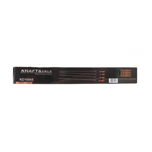 Σετ Κατσαβίδια 450 mm 4 τμχ Kraft&Dele KD-10945