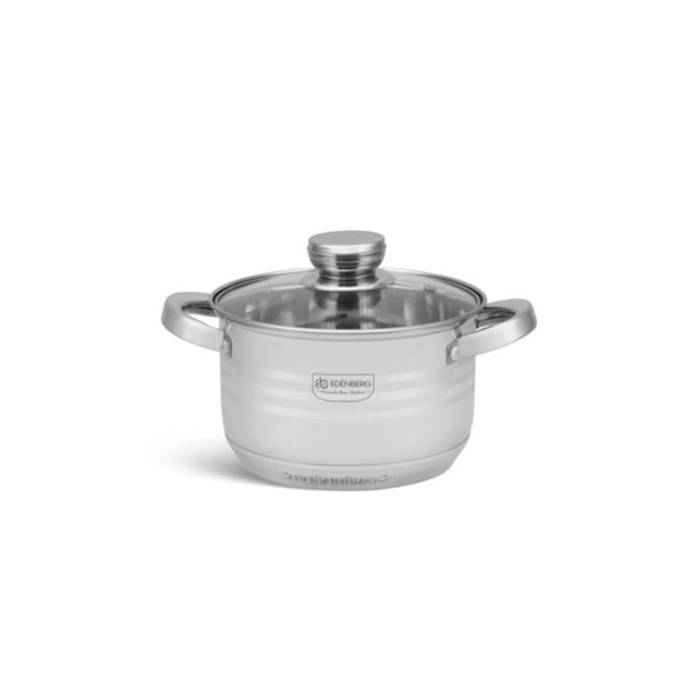 Σετ Μαγειρικών Σκευών από Ανοξείδωτο Ατσάλι 12 τμχ Edenberg EB-4037 Σετ Μαγειρικών Σκευών από Ανοξείδωτο Ατσάλι 12 τμχ Edenberg EB-4037