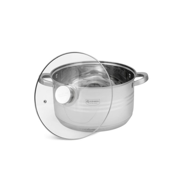 Σετ Μαγειρικών Σκευών από Ανοξείδωτο Ατσάλι 12 τμχ Edenberg EB-4037 Σετ Μαγειρικών Σκευών από Ανοξείδωτο Ατσάλι 12 τμχ Edenberg EB-4037