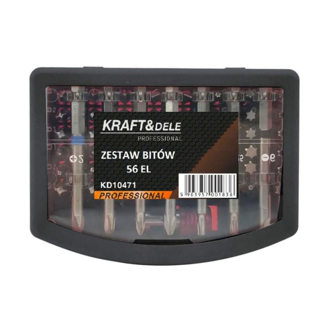 Σετ Μύτες 56 τμχ Kraft&Dele KD-10471