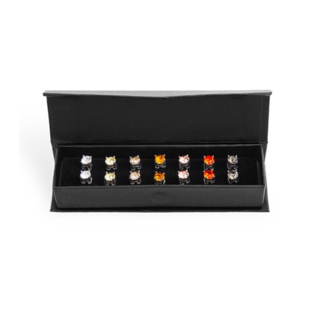 Σετ Σκουλαρίκια Alevine Jewellery Bijou με Κρύσταλλα Ζιργκόν 7 Ζευγάρια 8720195389958