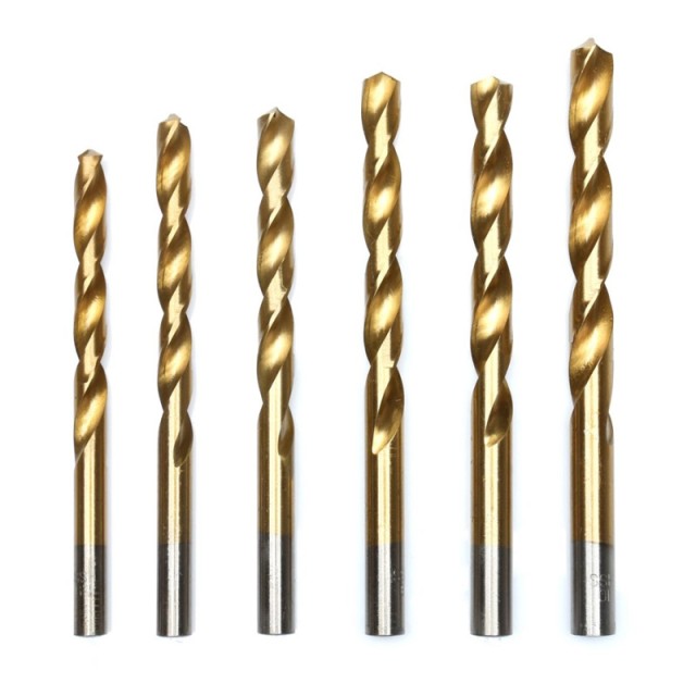 Σετ Τρυπάνια Τιτανίου HSS 1 - 10 mm 19 τμχ TAGRED TA1032