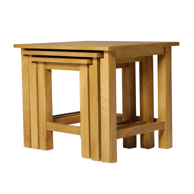 Σετ Βοηθητικά Ξύλινα Τραπέζια 51 x 40 x 41 cm HOMCOM 833-536