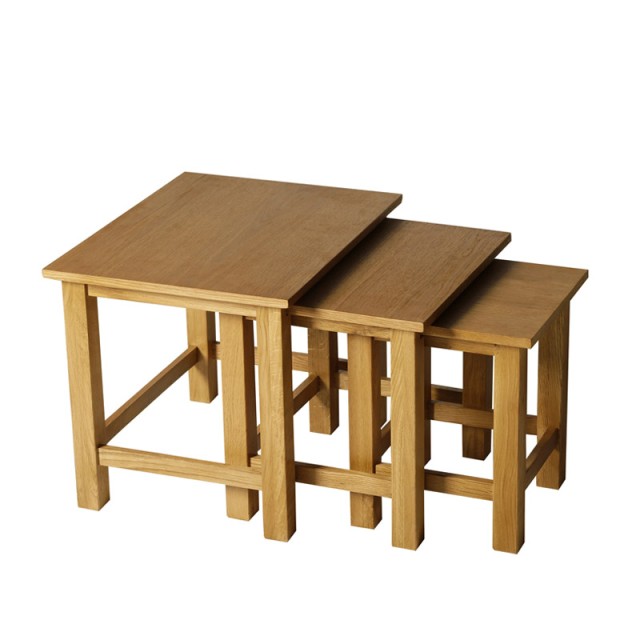 Σετ Βοηθητικά Ξύλινα Τραπέζια 51 x 40 x 41 cm HOMCOM 833-536