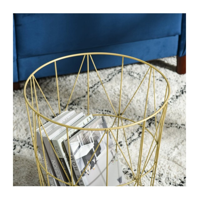 Σετ Βοηθητικά Μεταλλικά Τραπέζια 44 x 45.5 cm 2 τμχ HOMCOM 839-105