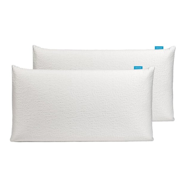 Σετ 2 Ανατομικά Μαξιλάρια 100% Viscoelastic Memory Foam 70 x 35 cm ...
