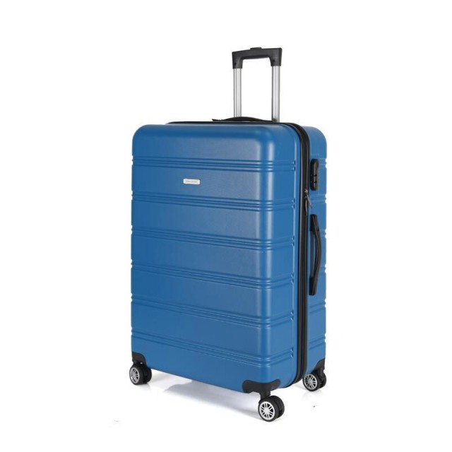 Σετ 3 Βαλίτσες Ταξιδιού Χρώματος Μπλε Royalty Line RL-LTS-18705-Blue