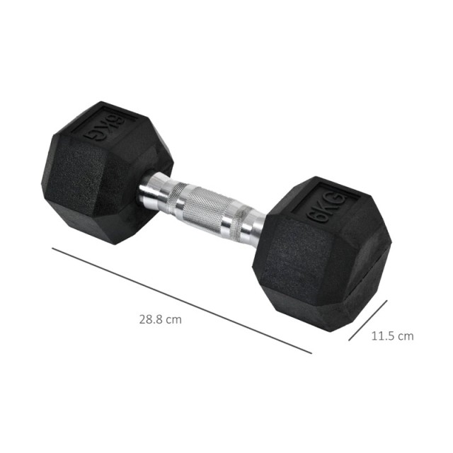 Σετ Αλτήρες 6 Kg 2 τμχ HOMCOM A91-017V01