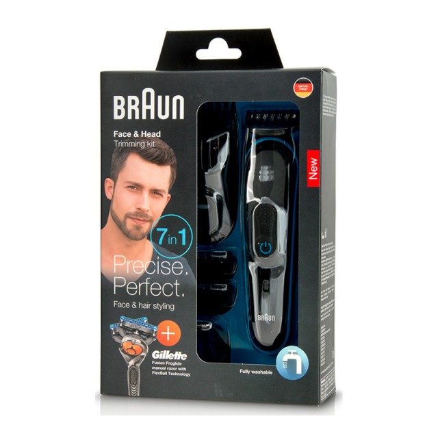 Σετ Ανδρικής Περιποίησης 7 σε 1 MultiGroomingKit Braun MGK3045