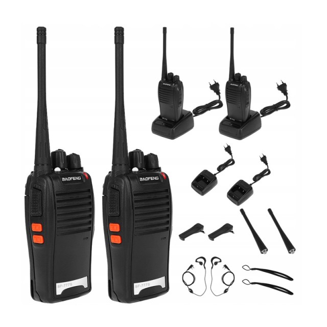 Σετ Ασύρματοι Πομποδέκτες Walkie Talkie με 16 Κανάλια και Εμβέλεια 6 Km SPM 9204