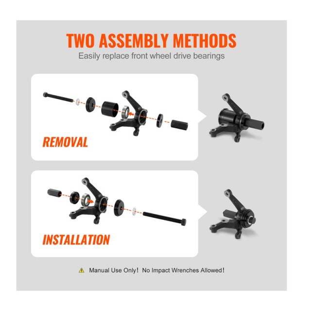 Σετ Δίσκοι Τοποθέτησης Ρουλεμάν Μπροστινού Τροχού Αυτοκινήτου 24 τμ...