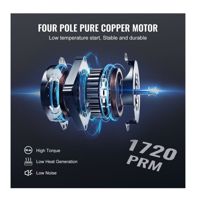 Σετ Ελέγχου Πίεσης Κλιματιστικών με Αντλία Κενού 150 W VEVOR KD35CF...