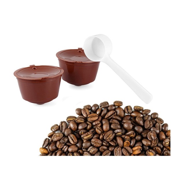 Σετ Επαναγεμιζόμενες Κάψουλες Καφέ Espresso για Καφετιέρες Dolce Gu...