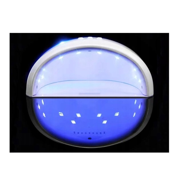 Σετ Φουρνάκι Νυχιών με 12 Λάμπες UV LED 12 W και Τροχός με 5 Κεφαλέ...