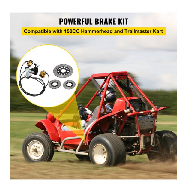 Σετ Υδραυλικών Φρένων για Go-Kart VEVOR 02-08KDCSCTJ00001V0