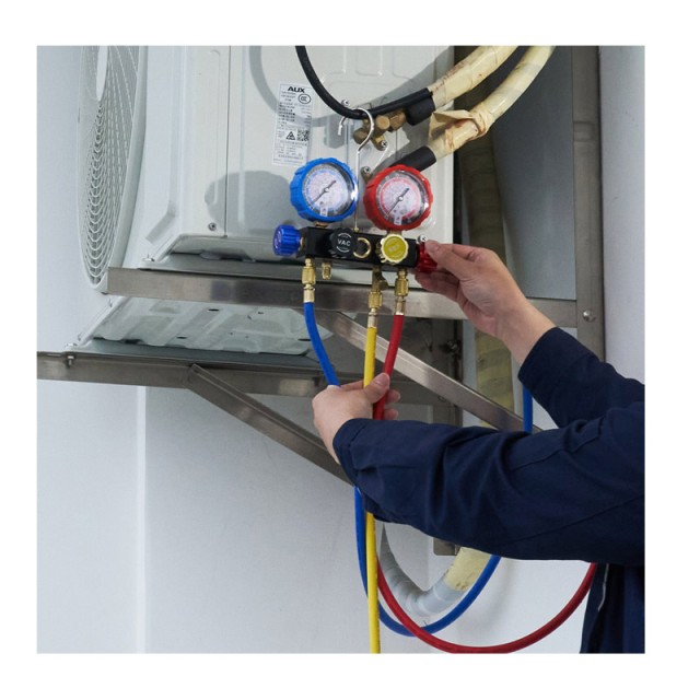 Σετ Κάσα με Μανόμετρα Ψυκτικών 4 Εξόδων VEVOR STLLMBZZLJ4TE7B0MV0 Σετ Κάσα με Μανόμετρα Ψυκτικών 4 Εξόδων VEVOR STLLMBZZLJ4TE7B0MV0