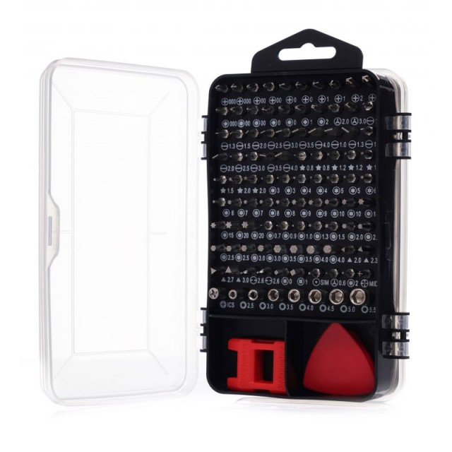 Σετ Κατσαβίδι με Μύτες Ακριβείας 110 τμχ Kraft&Dele KD-10952