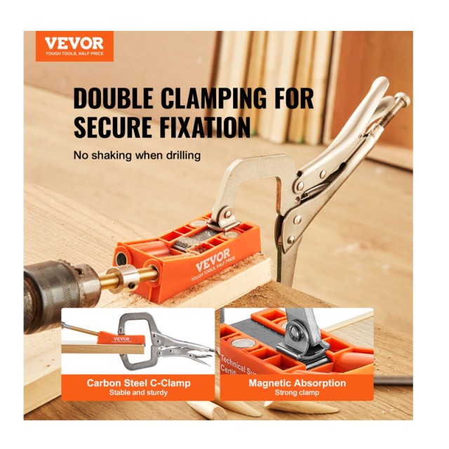 Σετ Καβιλιέρα με Σφιγκτήρα για Φάλτσες Ενώσεις 56 τμχ VEVOR SXKKJPJ...