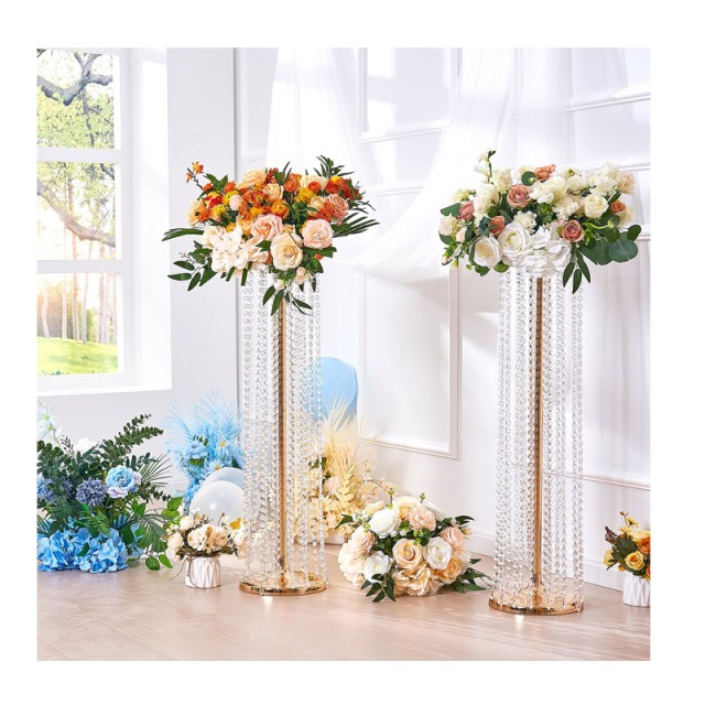 Σετ Κρυστάλλινες Ανθοστήλες 20 x 90 cm 4 τμχ VEVOR HLHJSJHJ90CMGBZQWV0