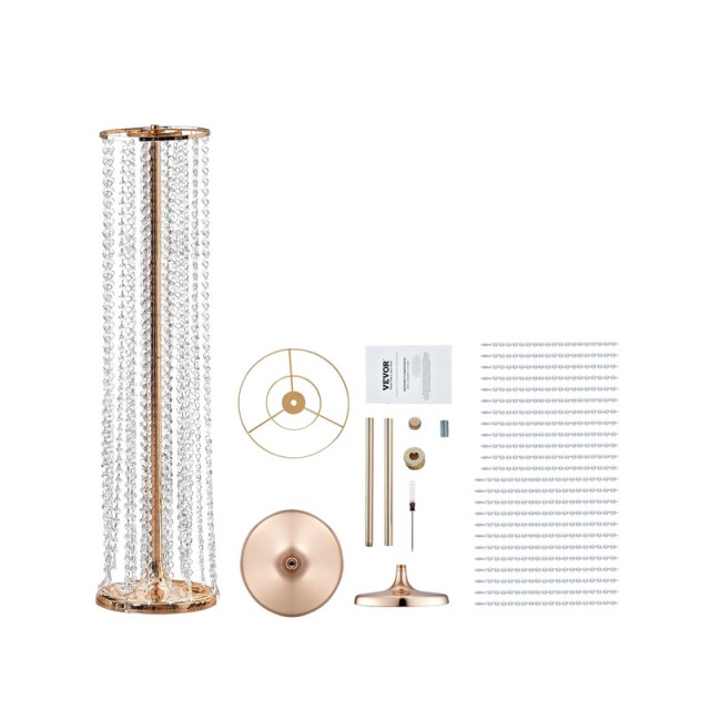 Σετ Κρυστάλλινες Ανθοστήλες 20 x 90 cm 4 τμχ VEVOR HLHJSJHJ90CMGBZQWV0