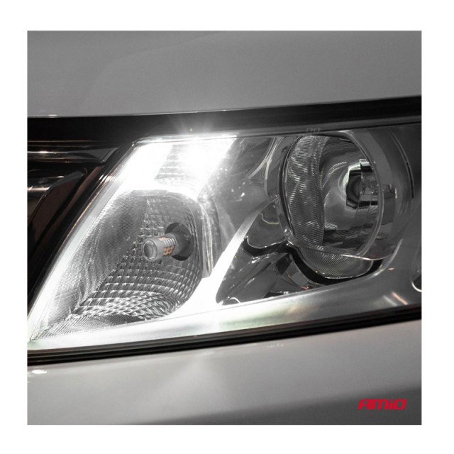 Σετ Λαμπτήρες LED Αυτοκινήτου CAN Bus 18SMD 4014 T10e W5W Λευκό 12V... Σετ Λαμπτήρες LED Αυτοκινήτου CAN Bus 18SMD 4014 T10e W5W Λευκό 12V...