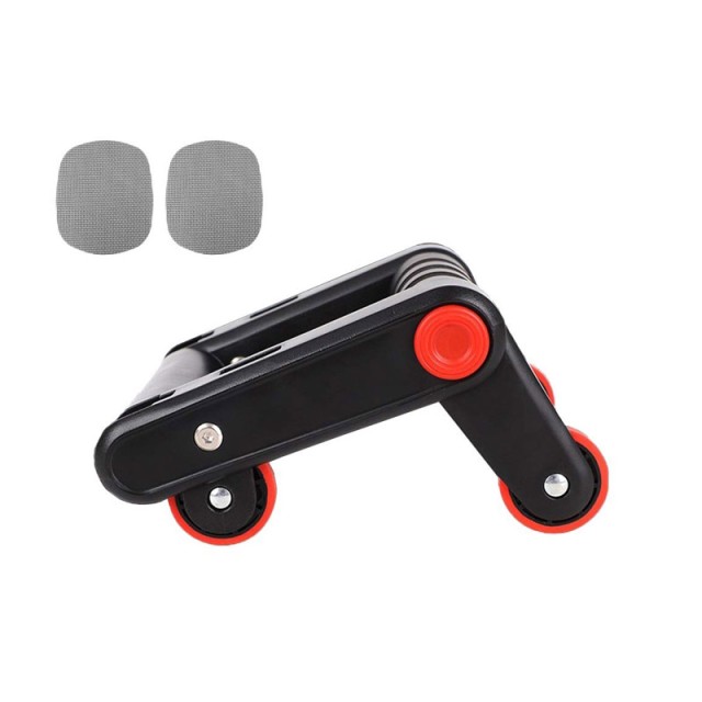 Σετ Λαβές για Κοιλιακούς και Push Ups με Τροχούς 2 τμχ Verk Group 5... Σετ Λαβές για Κοιλιακούς και Push Ups με Τροχούς 2 τμχ Verk Group 5...