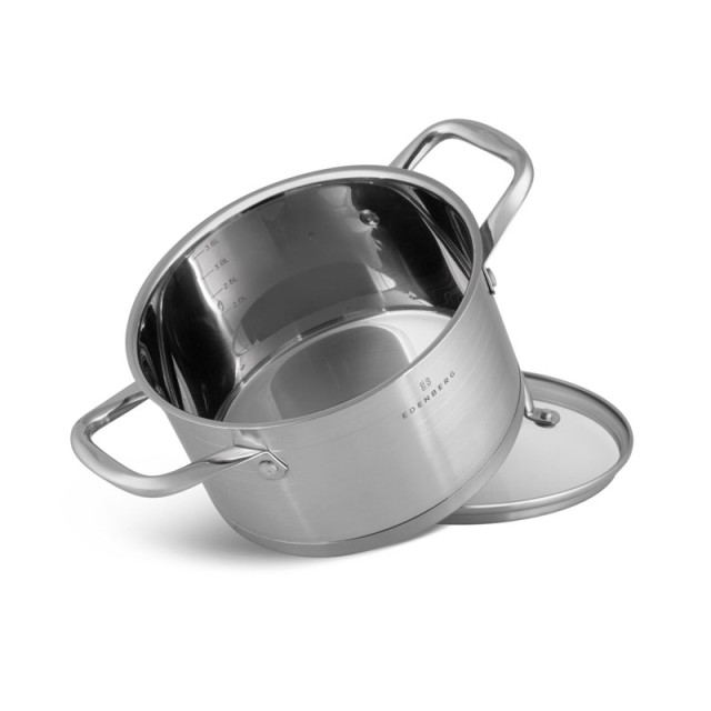 Σετ Μαγειρικών Σκευών από Ανοξείδωτο Ατσάλι 18/10 με Γυάλινα Καπάκι... Σετ Μαγειρικών Σκευών από Ανοξείδωτο Ατσάλι 18/10 με Γυάλινα Καπάκι...