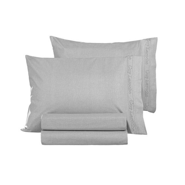 Kissenbezug-Set 50 x 70 cm 2 Stück Color Plus Smoke Guy Laroche 1117092223001