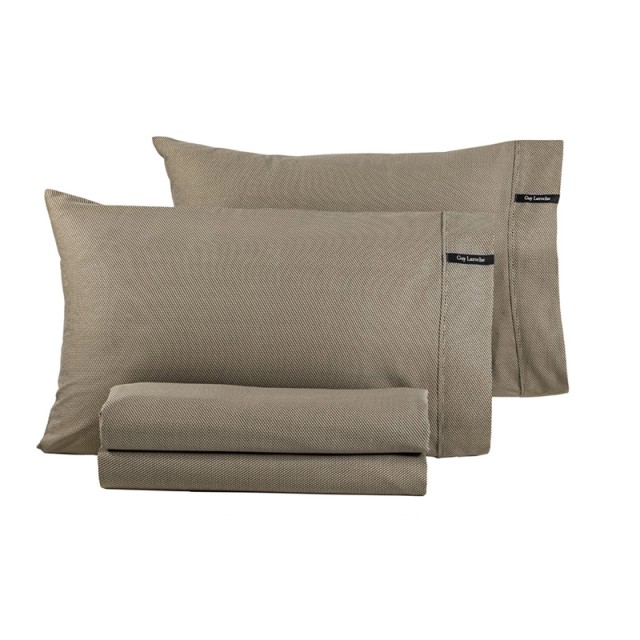 Kissenbezug-Set 50 x 70 cm 2 Stück Minimal Wenge Guy Laroche 1117092223018