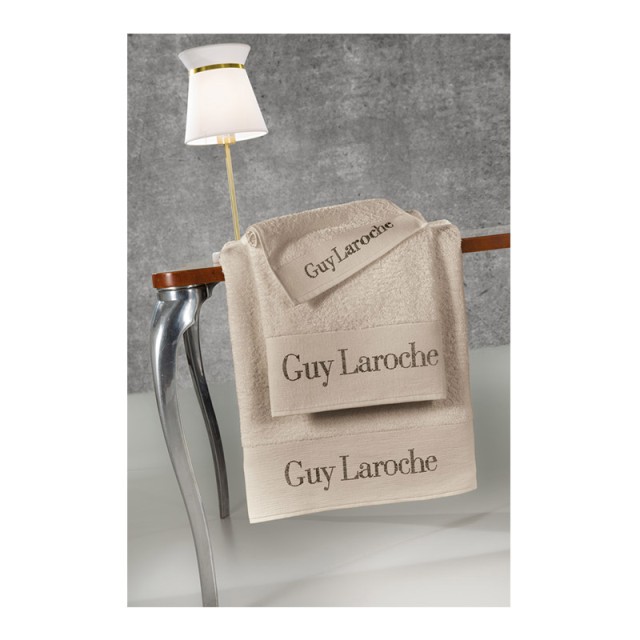 3er-Set Badetücher, 100 % Baumwolle, Futura Natural, Guy Laroche 1122090214007