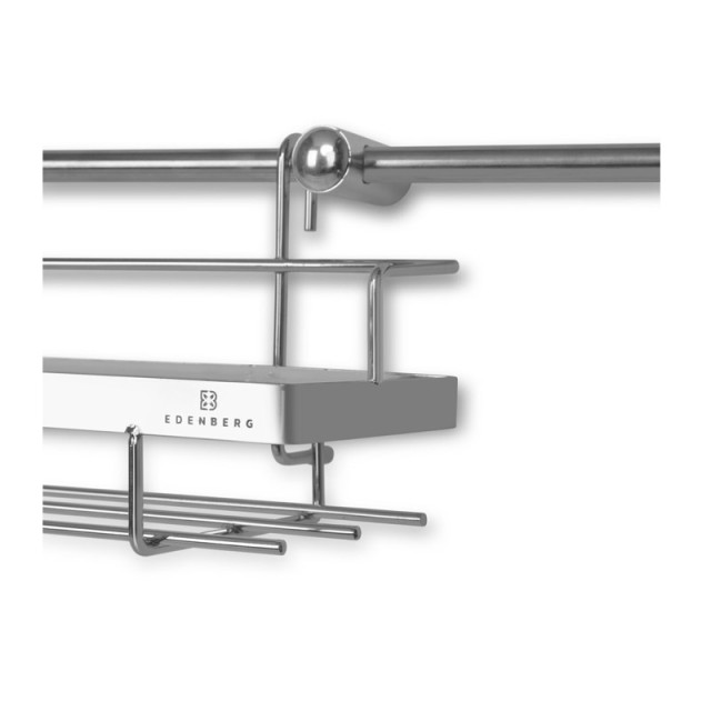Σετ Μεταλλικά Ράφια Κουζίνας Χρώματος Ασημί 16 τμχ Edenberg EB-8515 Σετ Μεταλλικά Ράφια Κουζίνας Χρώματος Ασημί 16 τμχ Edenberg EB-8515