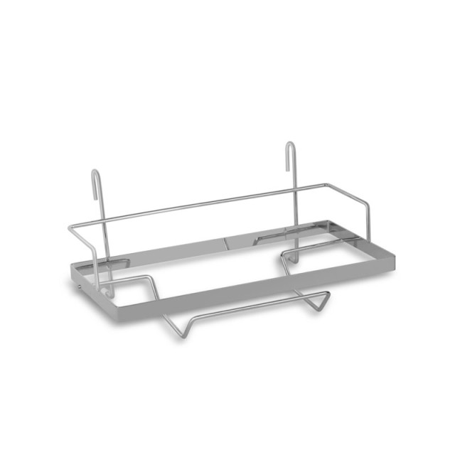 Σετ Μεταλλικά Ράφια Κουζίνας Χρώματος Ασημί 16 τμχ Edenberg EB-8515