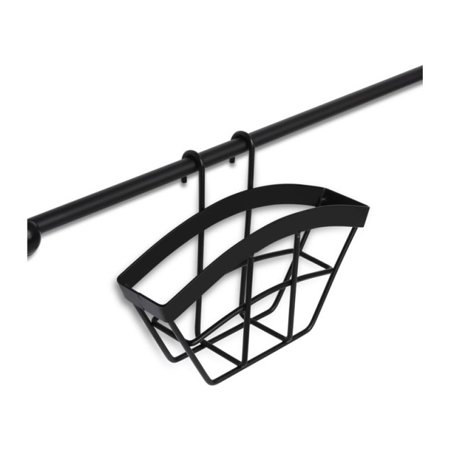 Σετ Μεταλλικά Ράφια Κουζίνας Χρώματος Μαύρο 16 τμχ Edenberg EB-8516