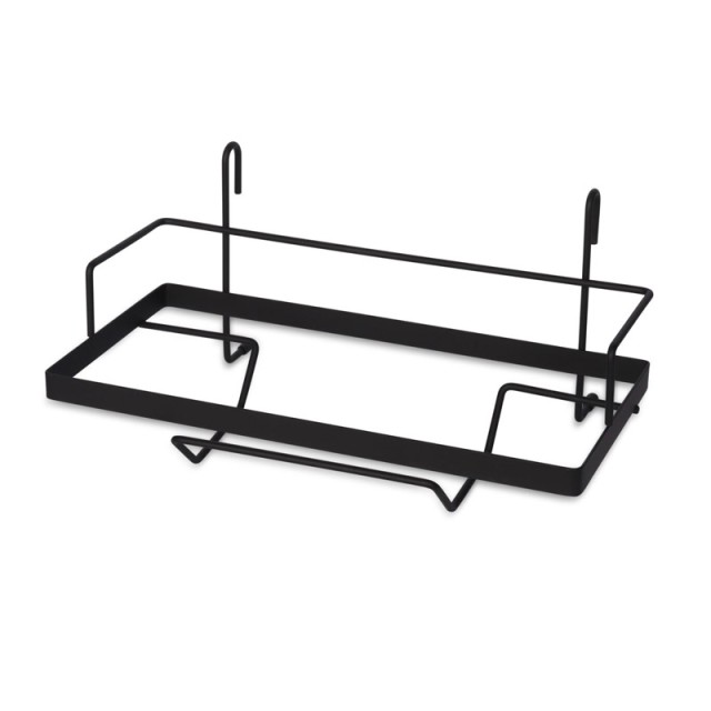 Σετ Μεταλλικά Ράφια Κουζίνας Χρώματος Μαύρο 16 τμχ Edenberg EB-8516