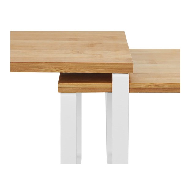 Σετ Μεταλλικές Βάσεις Οργάνωσης 29.7 x 19.5 x 15.5 cm Χρώματος Λευκ...