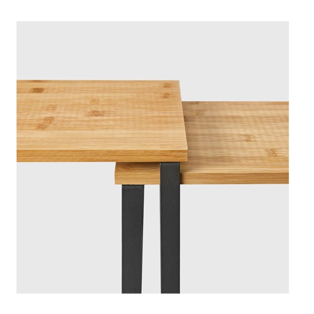Σετ Μεταλλικές Βάσεις Οργάνωσης 29.7 x 19.5 x 15.5 cm Χρώματος Μαύρ...
