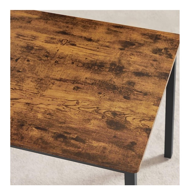 Σετ Μεταλλικό Ορθογώνιο Τραπέζι - Bar 110 x 70 x 75 cm με 2 Πάγκους...