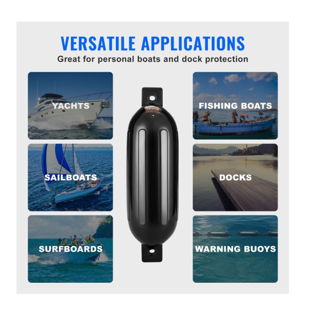 Σετ Μπαλόνια Σκάφους με Διπλό Μάτι 21.5 x 66 cm 4 τμχ VEVOR CYHX4JZ85YCTMBV9EV0