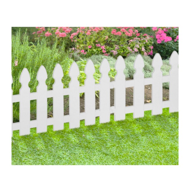 Σετ Πλαστικά Κάγκελα Περίφραξης 60 x 30.5 cm 10 τμχ Inkazen 40054151