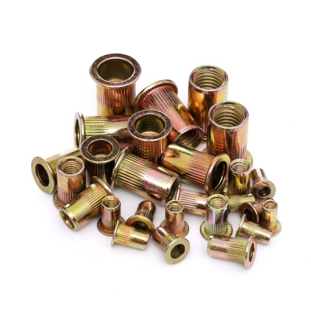 Σετ Πριτσίνια από Αλουμίνιο και Ατσάλι με Σπείρωμα M3 - M10 σε Κασε...