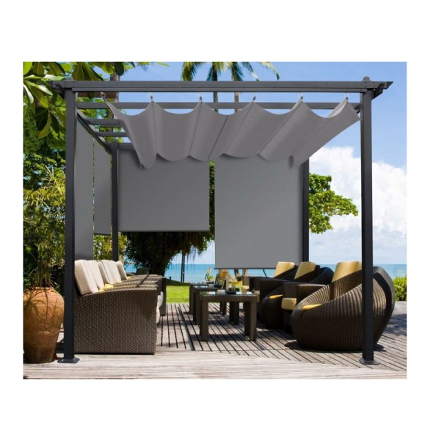 Σετ Ρόλερ Ολικής Συσκότισης Blackout 120 x 225 cm 3 τμχ Χρώματος Γκ...