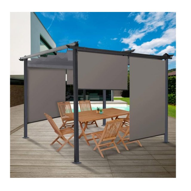 Σετ Ρόλερ Ολικής Συσκότισης Blackout 120 x 225 cm 3 τμχ Χρώματος Taupe Inkazen 30060163